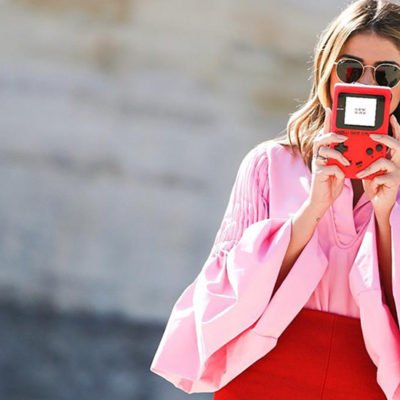 Azul y rosa casi fucsia tendencia de moda otoño invierno 2019 #YoDecidoMiVida ¿cuál me queda mejor?