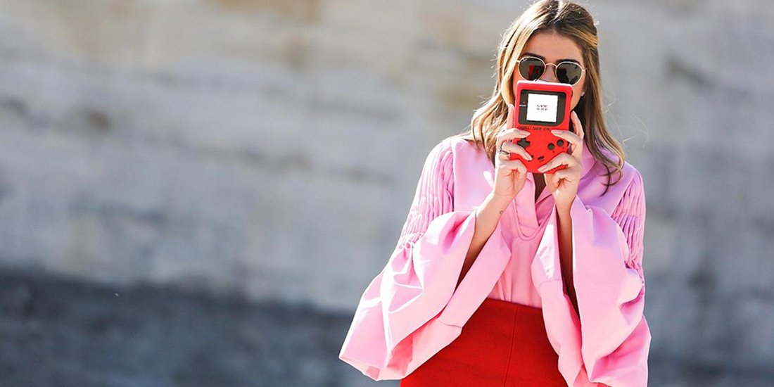 Azul y rosa casi fucsia tendencia de moda otoño invierno 2019 #YoDecidoMiVida ¿cuál me queda mejor?